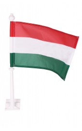 Ungarische Autofahne