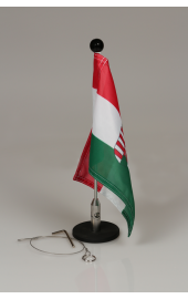 Magnetisch haftender Autofahnenhalter