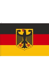 Deutschland Flagge mit Adler