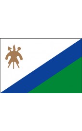Lesotho Flagge