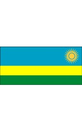 Ruanda Flagge
