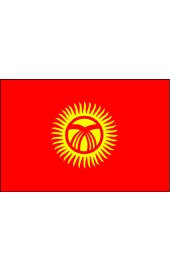 Kirgistan Flagge