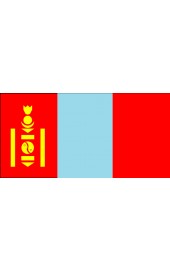 Mongolien Flagge
