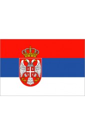 Serbien Flagge