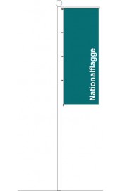 Afghanistan Auslegerfahne mit Karabinerkonfektion