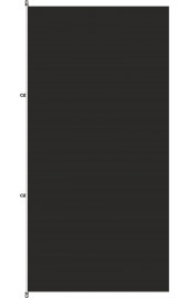 Trauer Fahne mit Karabinerkonfektion