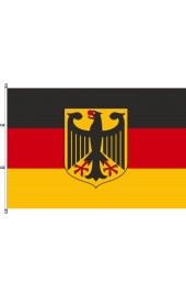 Deutschland fahnen mit Adler und Karabinerkonfektion