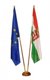 Holz Indoor Zimmerfahnen 2Fach