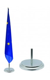 Indoor Silber Zimmerfahnen 1Fach glänzend