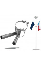 Lichtmasthalterung 2Fach