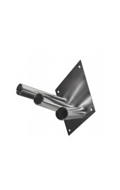 Feuerverzinkter Fahnenhalter 3Fach Rhombus