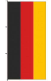 Deutschland Flagge mit Karabinerkonfektion