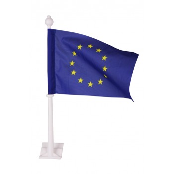 EU Autofahne mit Wappen