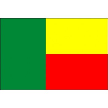 Benin Flagge