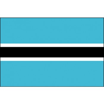Botswana Flagge