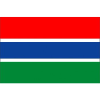 Gambia Flagge