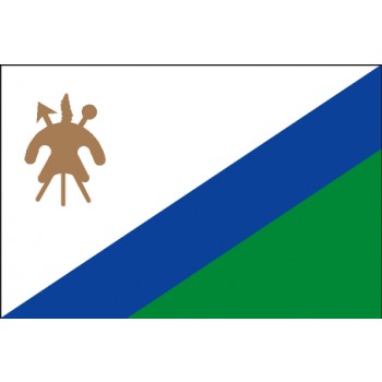 Lesotho Flagge