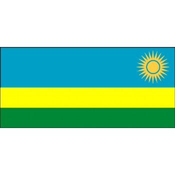 Ruanda Flagge