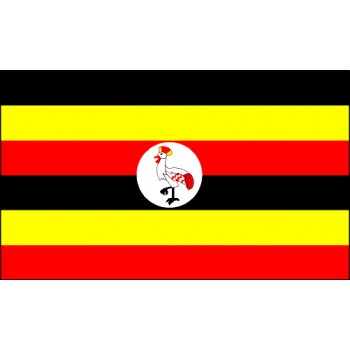 Uganda Flagge