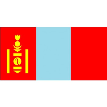 Mongolien Flagge