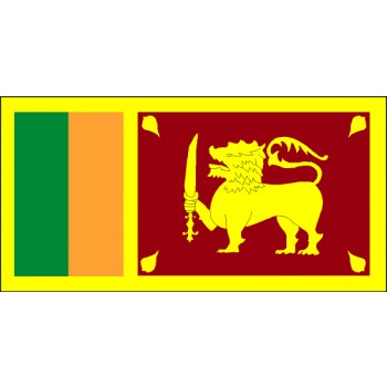 Sri Lanka Flagge