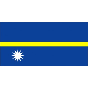 Nauru Flagge
