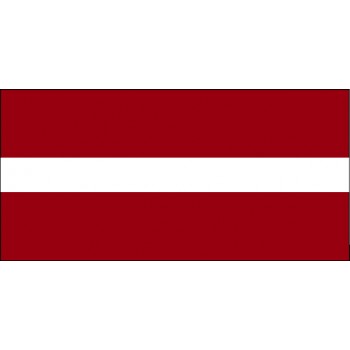 Lettland Flagge