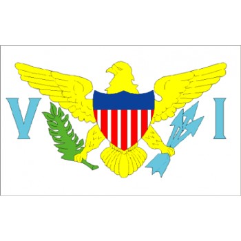 Amerikanische Jungferninseln Flagge