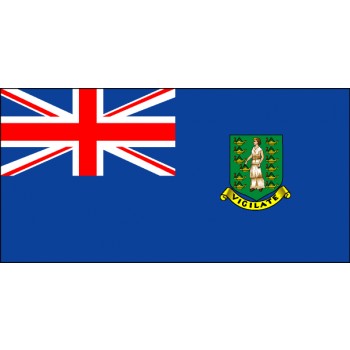 Britische Jungferninseln Flagge