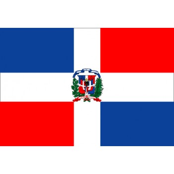 Dominikanische Republik Flagge