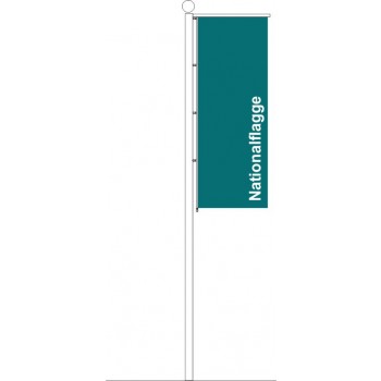 Afghanistan Auslegerfahne mit Karabinerkonfektion