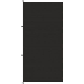 Trauer Fahne mit Karabinerkonfektion