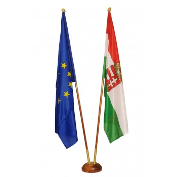 Holz Indoor Zimmerfahnen 2Fach