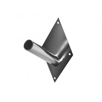 Feuerverzinkter Fahnenhalter Rhombus